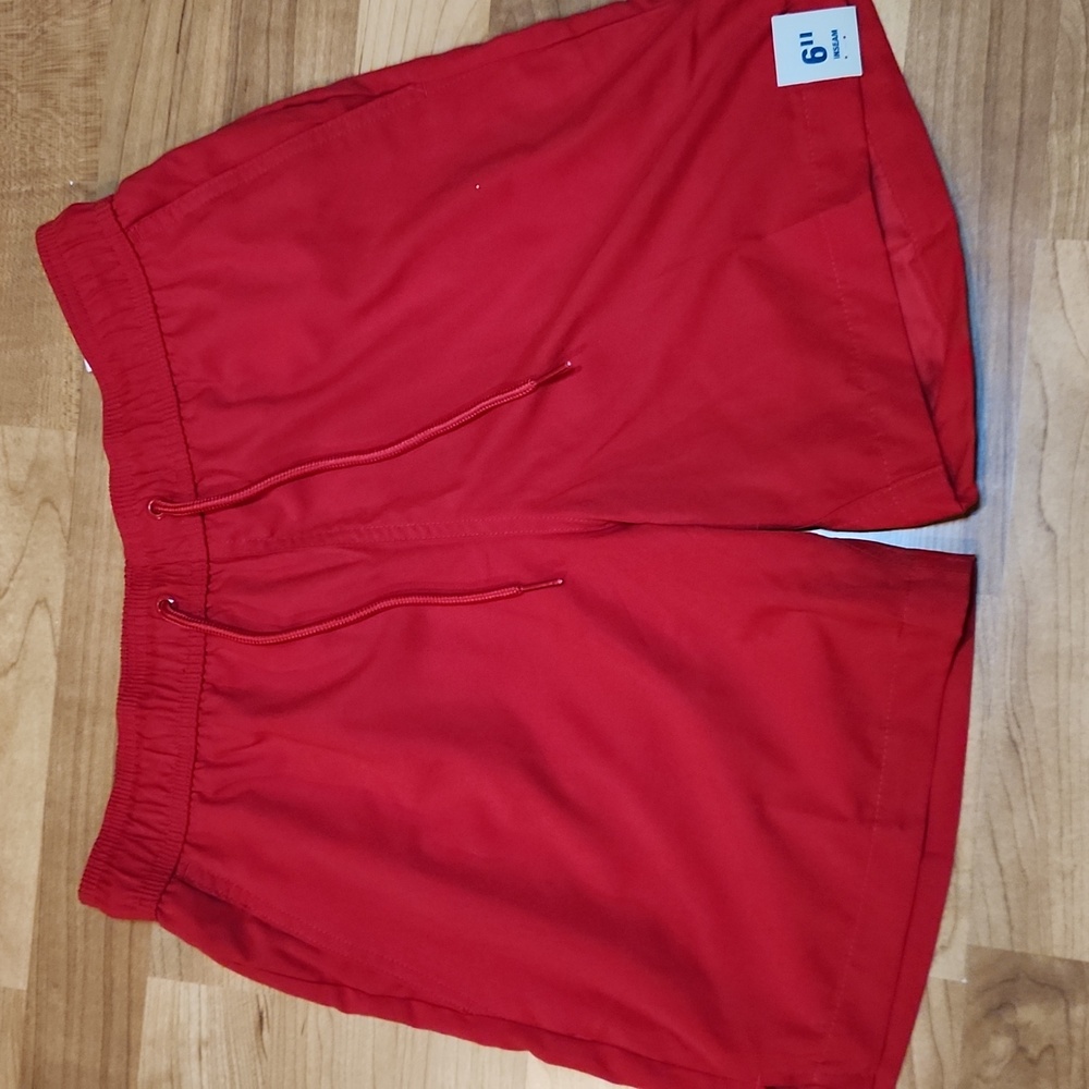 Red Swim Shorts